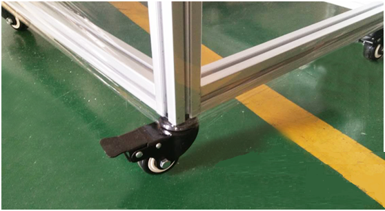 為移動(dòng)方便鋁型材流水輸送線可以安裝腳輪嗎？好處有哪些？